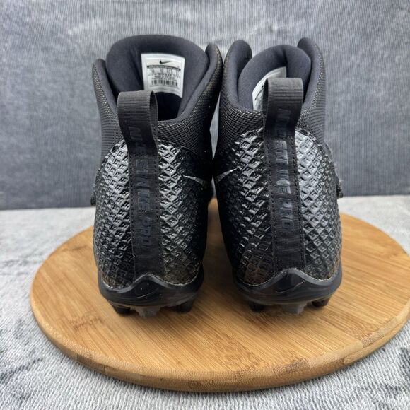 Nike Mens Lunar Beast Strike Pro Size 13 Cleats Black Sliver Football 833419-010 - Picture 5 of 12